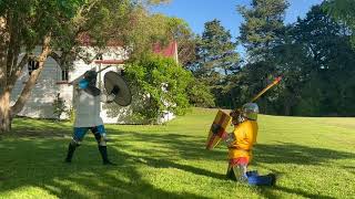 Alaric's Training Day 1: Ben vs. Leo 4