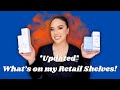 *UPDATED* WHAT&#39;S ON MY RETAIL SHELVES! | MY RETAIL PRODUCTS | LICENSED ESTHETICIAN | KRISTEN MARIE