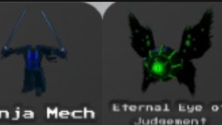 Ninja mech and Eternal eye of judgement showcase mega boss survival