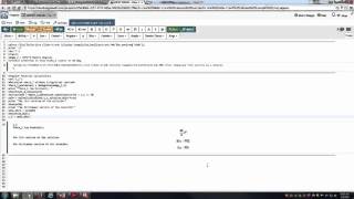 SageMathCloud - Calculus Example (Kinematics)