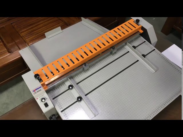 allraise automatic electric paper perforating machine