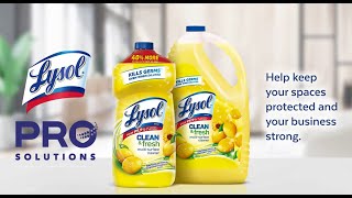 HOW TO: Lysol® Multi-Surface Cleaner Pours