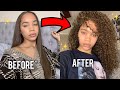 STRAIGHT TO CURLY ROUTINE! Easy and Affordable | Kaila Kake