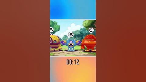 Ai là QUÁI VẬT giả? CMT đáp án của bạn nhé  #dovuigiaitri #doraemon #dovui #games #doremon #cartoon