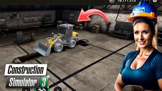 CS3 construction simulator 3🤠-Pipe line  construction simulator 3 gameplay video ! screenshot 3