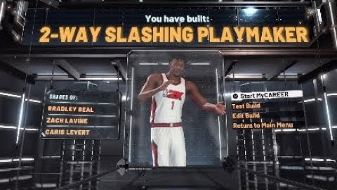 2 WAY SLASHING PLAYMAKER IS BACK IN NBA 2K! #1 ISO BUILD IN NBA2K22