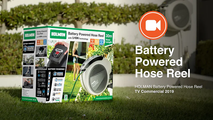 Holman Battery Powered Hose Reel TVC 2019