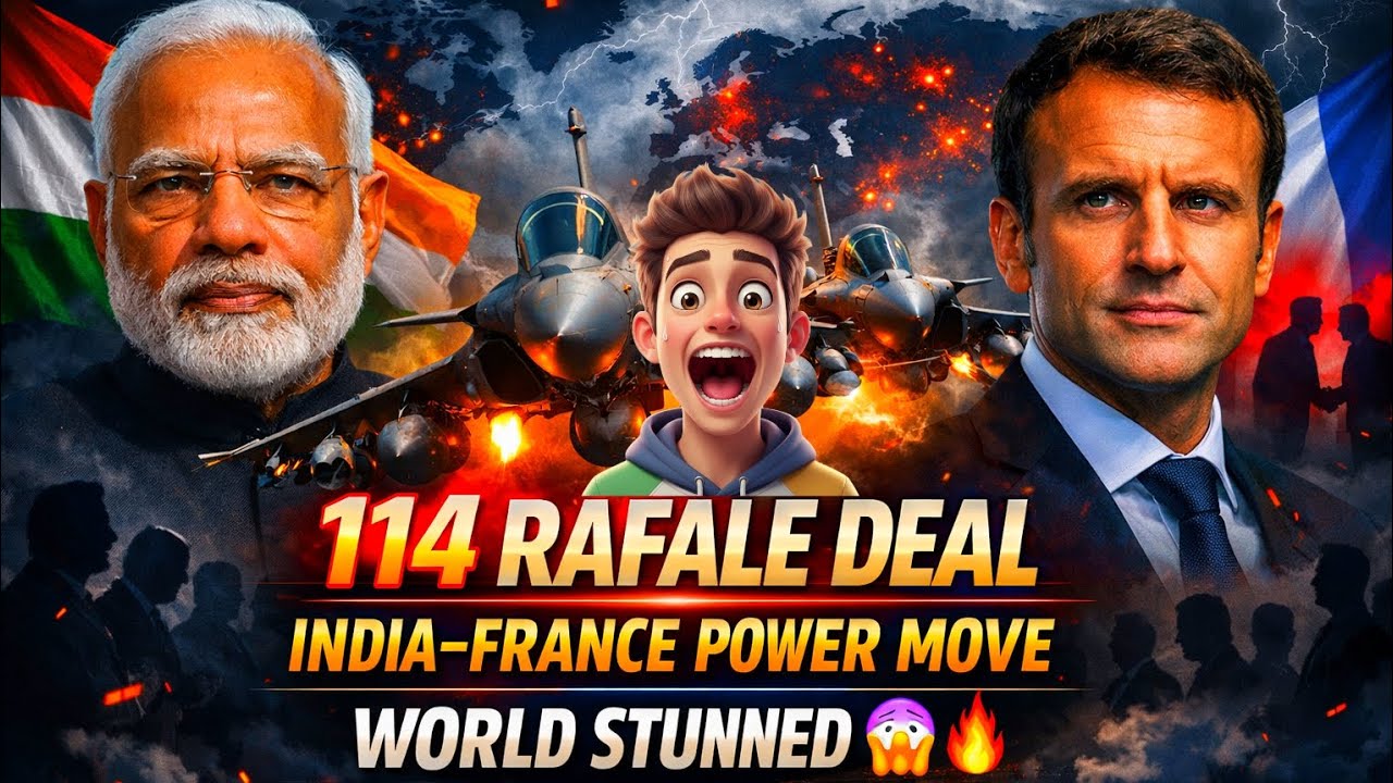“114 Rafale Jets Deal Sealed 🔥 India’s Air Power Enters a New Era”