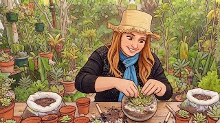 ¡Si te encantan las suculentas, este taller en vivo de mini jardines es para ti! 🪴"