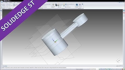 One Sketch to rule them all - SolidEdge st7 Ttraining - Tear & Copy Sketch