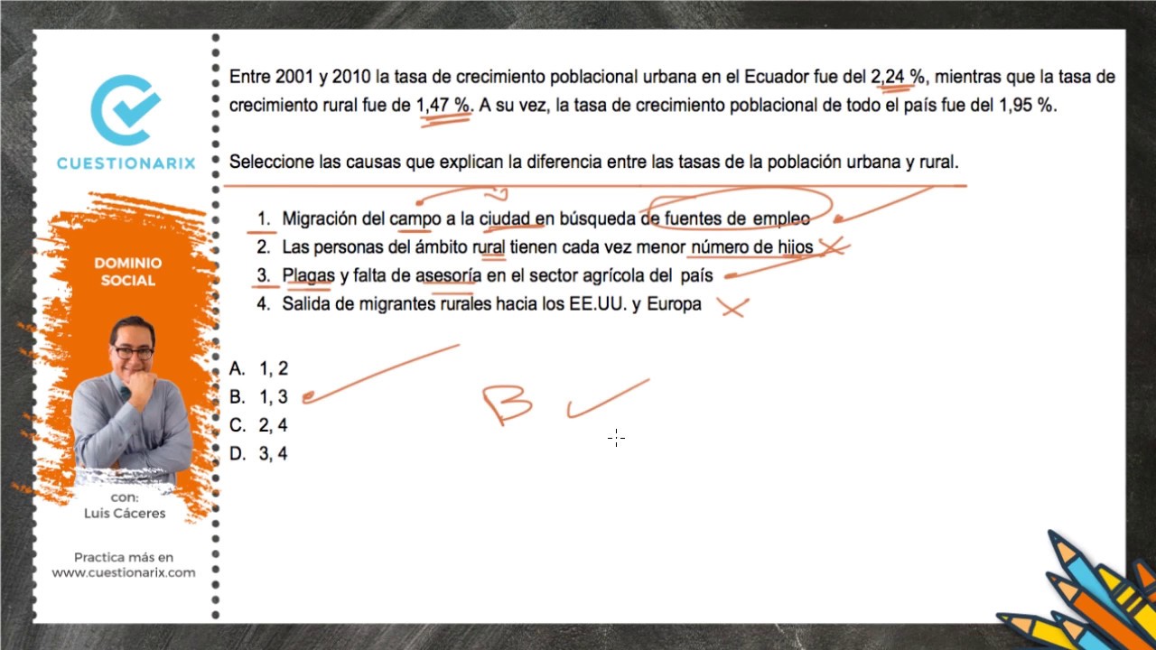 Examen De Ingreso A La Universidad 2020 Dominio Social