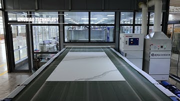 Production and application sintered stone / porcelain slab / porcelain tile / ultra compact surface