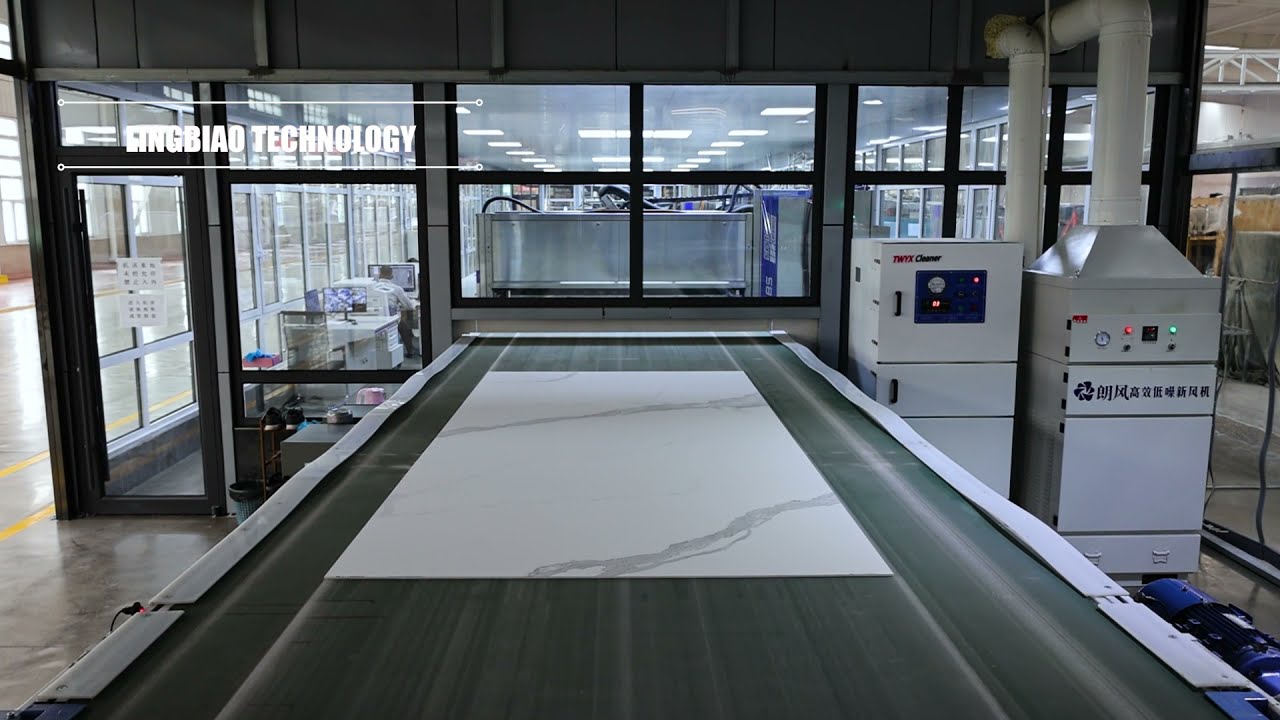 Production and application sintered stone / porcelain slab / porcelain tile / ultra compact surface