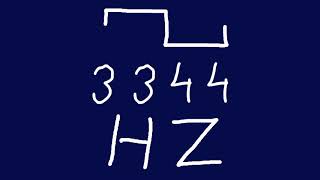 3344 hz square
