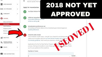 How To Fix : Monetization Not Approved after 10k Views | 10000 Views Channel Not Approved
