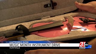 Huntsville's Music Month hits high notes with community events, instrument drive
