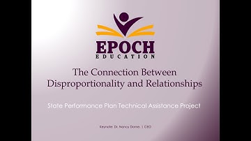 The Connection Between Disproportionality and Relationships