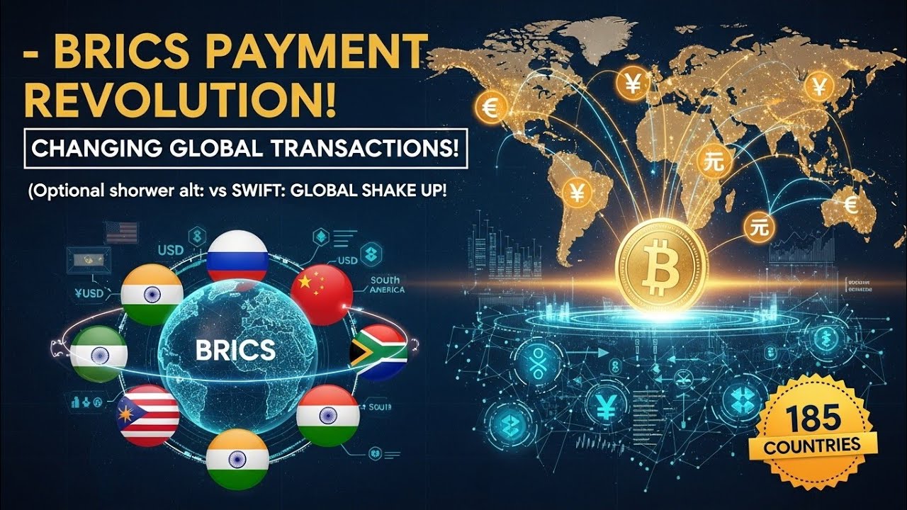 How BRICS Payment System is Changing Global Transactions in 185 Countries!  - YouTube