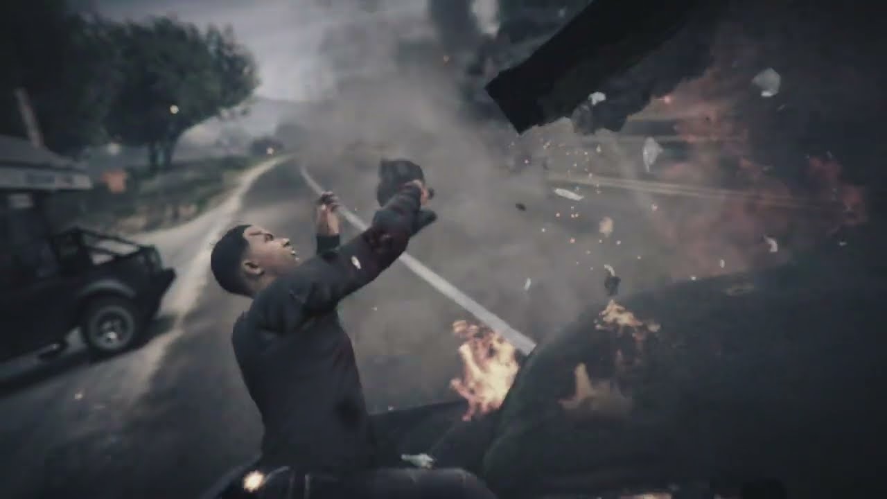 Grand Theft Auto V PS5 Free-roam gameplay #173