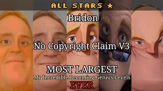 Mr Incredible Becoming Genius All Stars No Copyright Claim V3