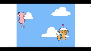 Scratch Coding Tutorial | Movement Series | Falling objects - Raining cat and dog