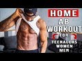 Home Ab Workout To Lose Belly Fat In 1 week (Teenagers, Women And Men)