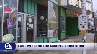 Popular Akron record store closes after nearly 25 years in business