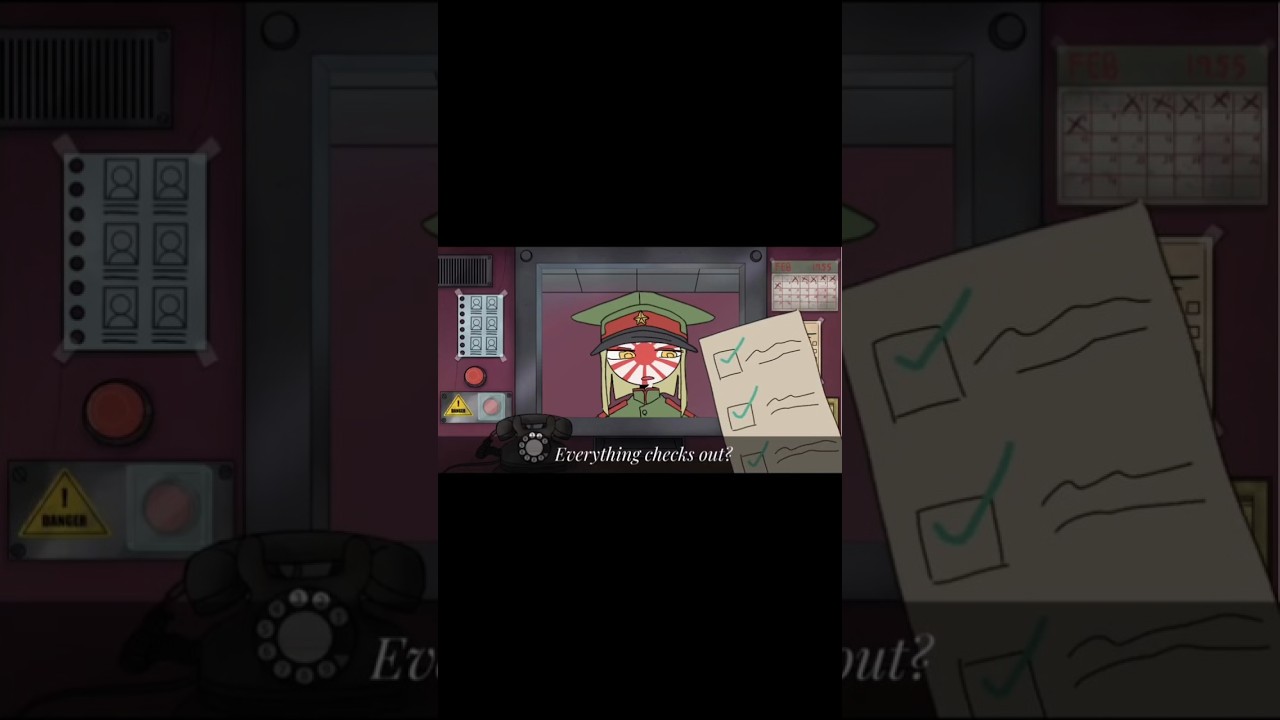 早く開けろ #イラスト #カンヒュ #カントリーヒューマンズ #countryhumans