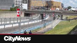Racers prepare for Honda Indy on a new track in Markham