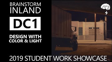 Student Showcase from DC1 - DESIGN WITH COLOR AND LIGHT with Mo Kim at Brainstorm Inland