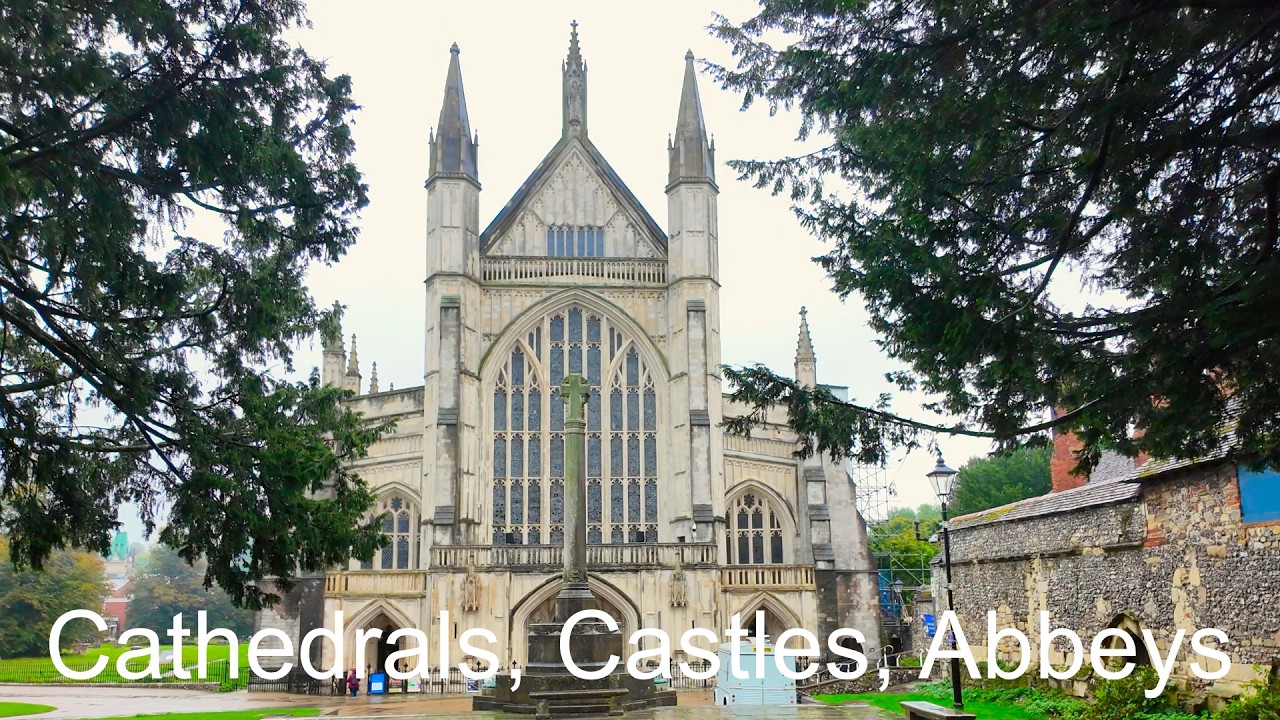 Old Sarum, Winchester Cathedral, Waverley Abbey