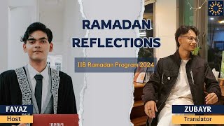 Ramadan Reflections (Episode 7) | Preparing for Ramadan | Zubayr & Fayaz