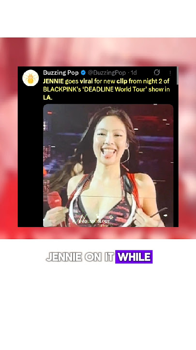 Jennie Goes Viral For Showing Her Bra #Jennie #Blackpink #Jump