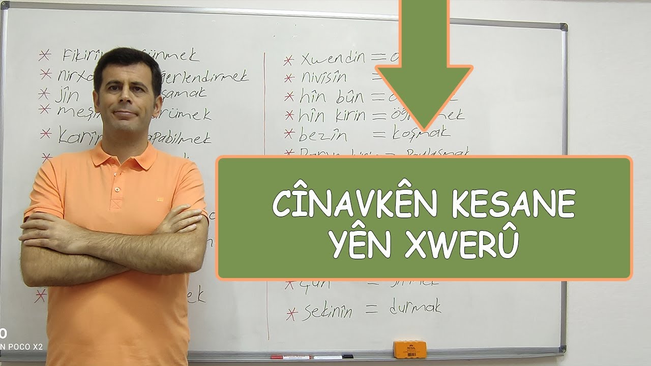 Di kurdî da cînavkên kesane yên xwerû Ders 3 /  Kürtçe sade zamirler Ders 3 #cinavkenkesaneyenxweru