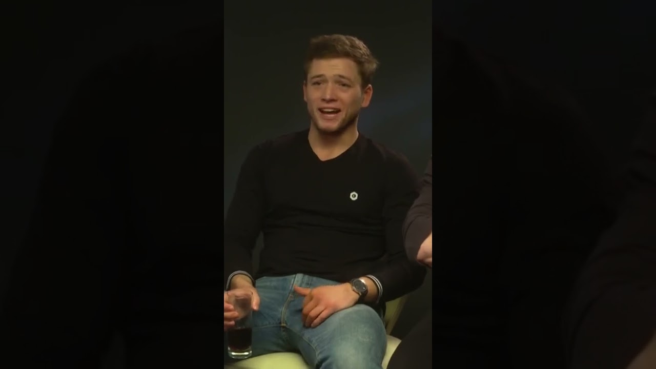 Taron Egerton flirting 😍