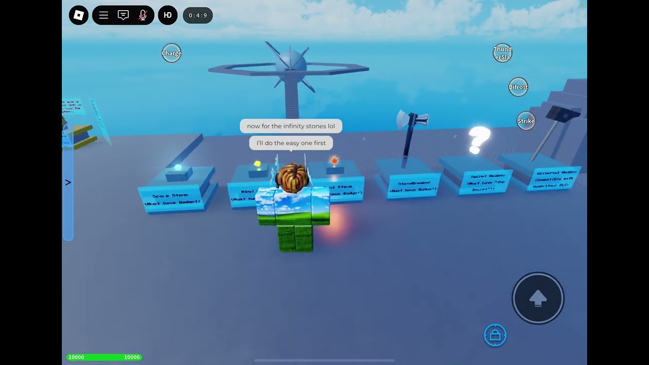 how to get all infinity stones mjonier in thanos simulator