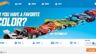 HotWheels website review