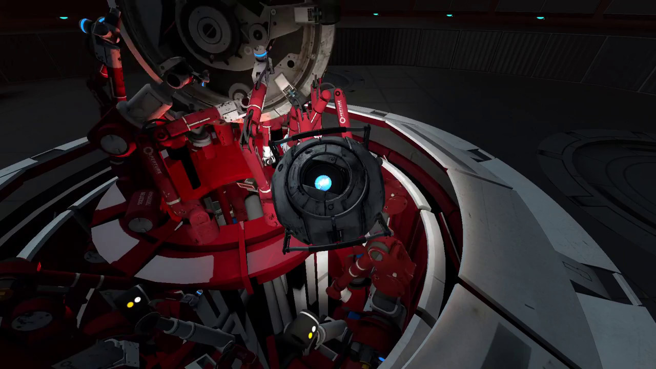 PORTAL 2WHAT HAPPENS IF YOU DONT PLUG WHEATLEY IN BUT STILL PRESS THE