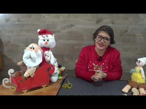 Nicolás Claus y Facundo Nieve, en trineo. Incluye moldes (Caja de información). Yasna Pino.