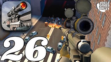 SNIPER 3D ASSASSIN - Gameplay Walkthrough Part 26 - ALL Kertzville Primary Missions (iOS Android)