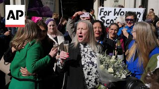 UK's top court says definition of a woman is based on biological sex