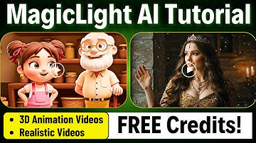 MagicLight AI Tutorial in Hindi | Free Credits | 3D Animation Video Kaise Banaye