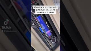 What Happens When The School Bus Radio Get Stuck?
