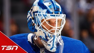 With garret sparks struggling between the pipes for toronto, head
coach mike babcock outlined leafs' plans to send him on a 10-day
sabbatical work wit...