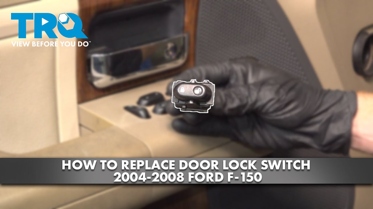 How to Replace Door Lock Switch 2004-2008 Ford F-150 - YouTube