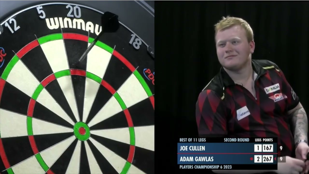 Second Round Players Championship 6 2023 Joe Cullen vs Adam Gawlas