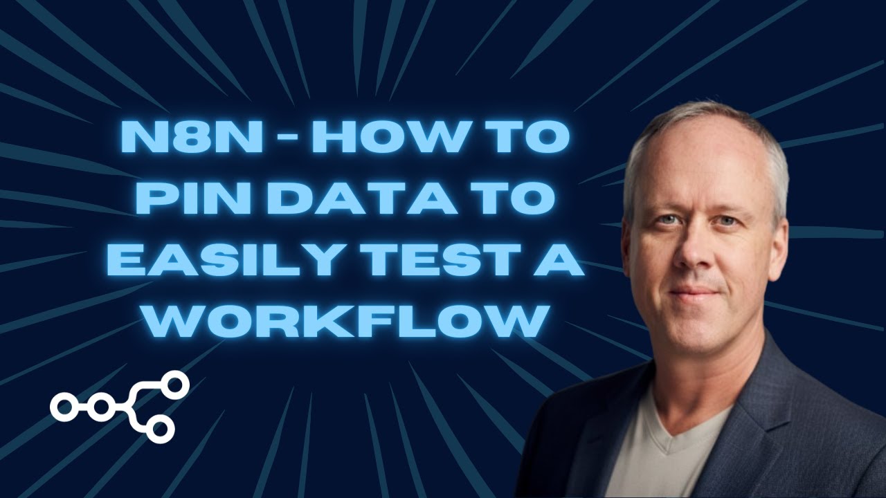 How to pin data easily to test a workflow in n8n