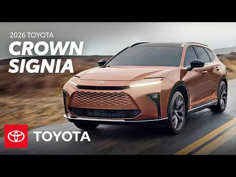 2026 Toyota Crown Signia Overview | Toyota
