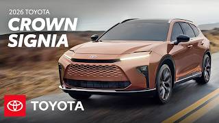 2026 Toyota Crown Signia Overview | Toyota