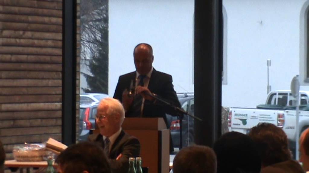 Bürgermeisterwechsel in der Gemeinde Höchst, Vorarlberg, am 5.4.2013